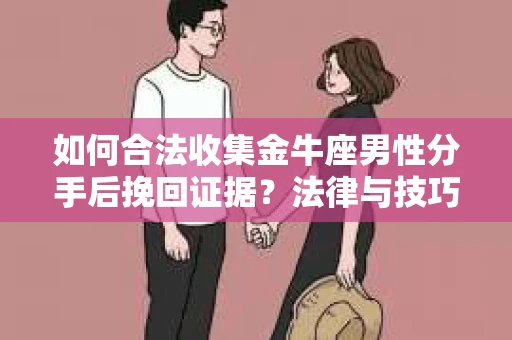 如何合法收集金牛座男性分手后挽回证据？法律与技巧的双重指导