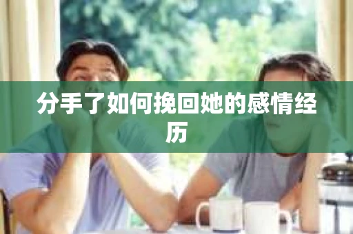 分手了如何挽回她的感情经历