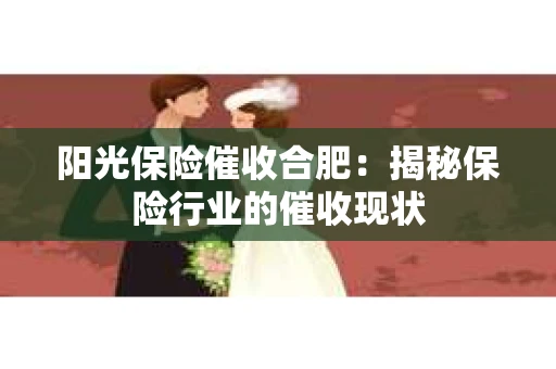 阳光保险催收合肥：揭秘保险行业的催收现状