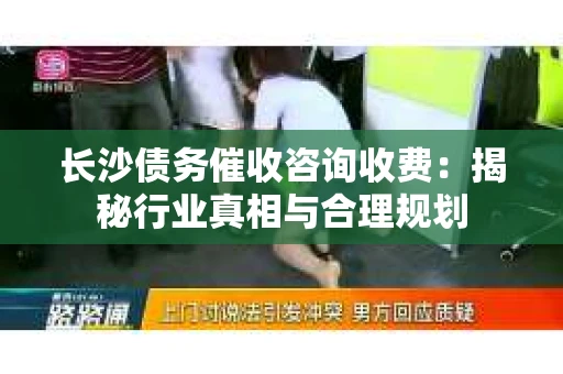 长沙债务催收咨询收费：揭秘行业真相与合理规划