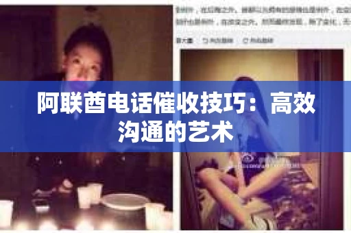阿联酋电话催收技巧：高效沟通的艺术