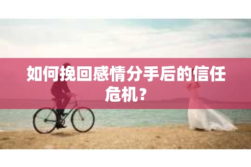 如何挽回感情分手后的信任危机？
