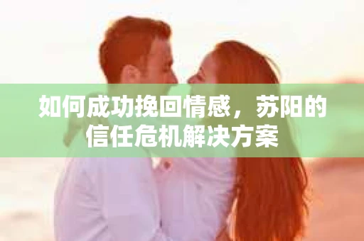 如何成功挽回情感，苏阳的信任危机解决方案