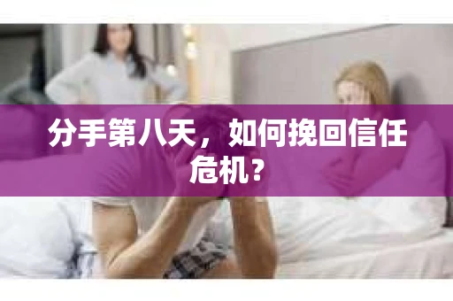 分手第八天，如何挽回信任危机？