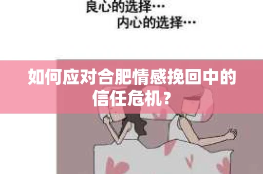 如何应对合肥情感挽回中的信任危机？