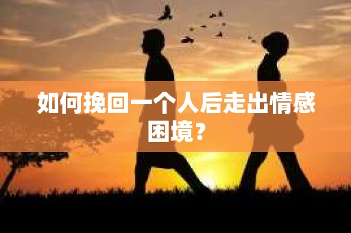 如何挽回一个人后走出情感困境？