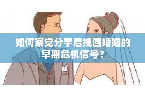 如何察觉分手后挽回婚姻的早期危机信号？