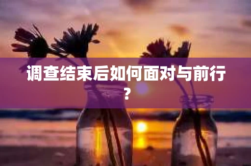 调查结束后如何面对与前行？